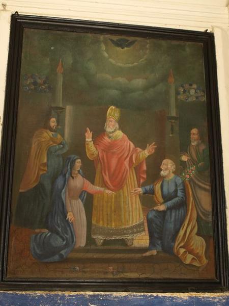 Tableau d'autel : Mariage de la Vierge