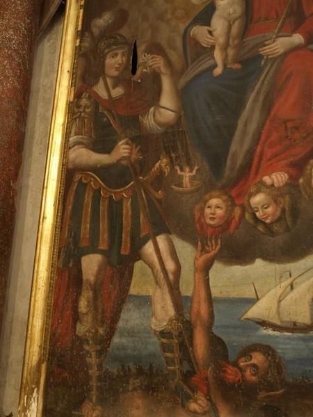 Détail : Saint Michel.