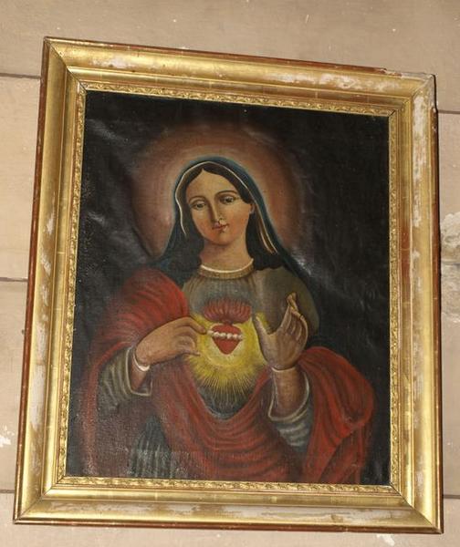 Tableau : Sacré Coeur de la Vierge