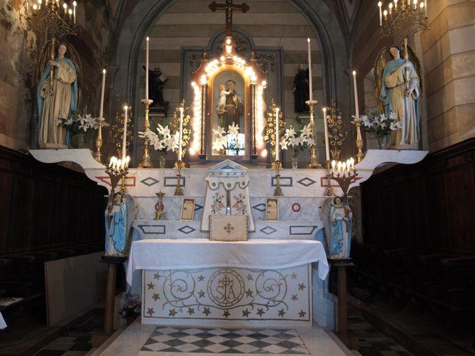 Le mobilier de l'ancienne église conventuelle Saint-Antoine de Padoue, actuellement église paroissiale