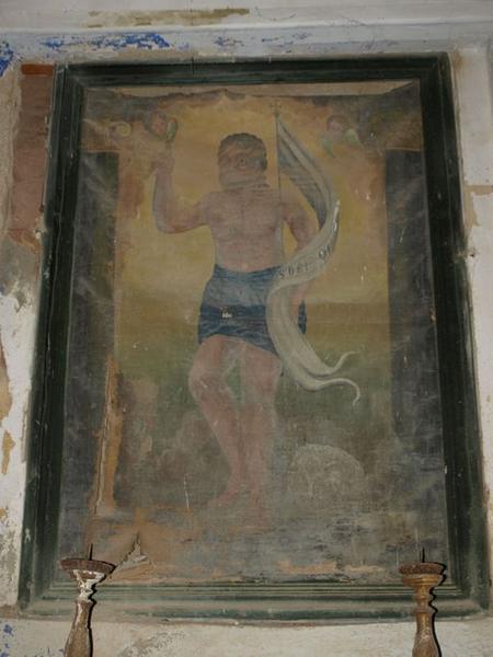 Tableau d'autel : Saint Jean Baptiste