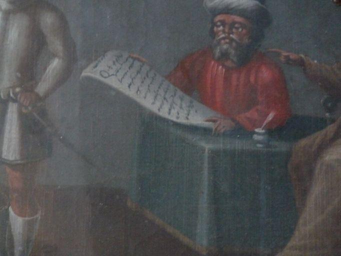 1ère station. Détail.