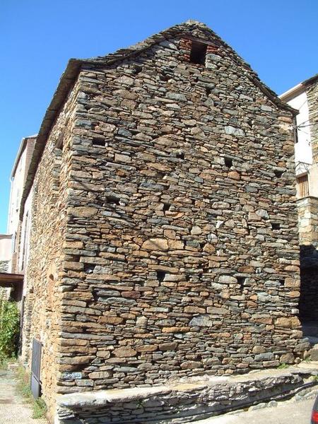 Mur pignon.