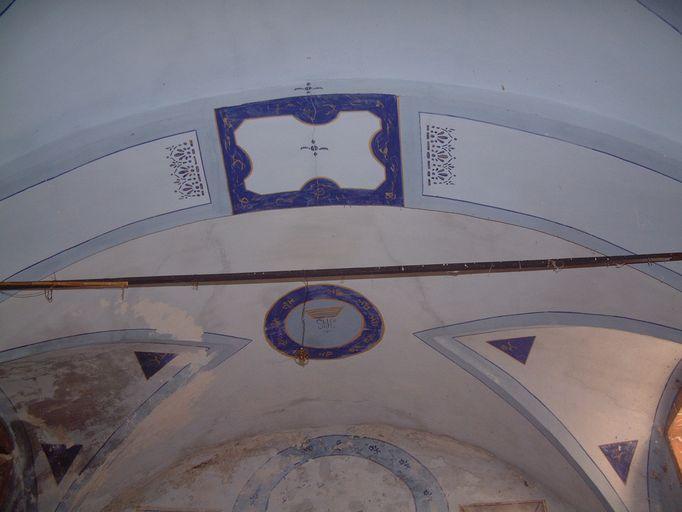 Décor peint ornant le choeur.