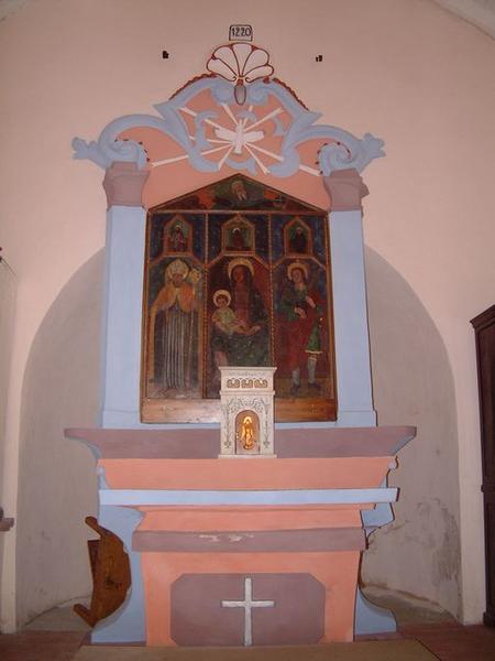 Ensemble du maître-autel de saint Erasme