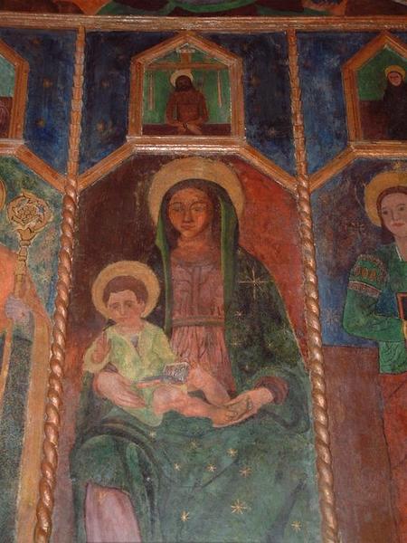 Détail : Vierge à l'Enfant.