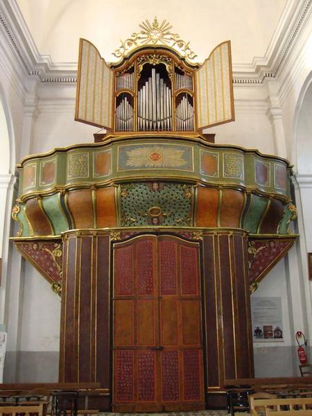 Orgue de tribune : partie instrumentale de l'orgue