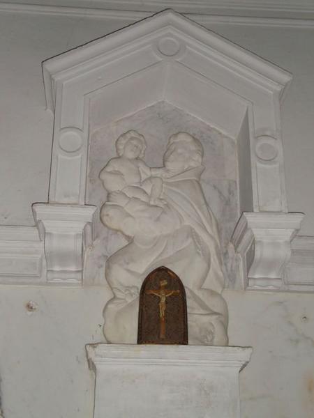 Relief : Saint Antoine de Padoue et l'Enfant Jésus