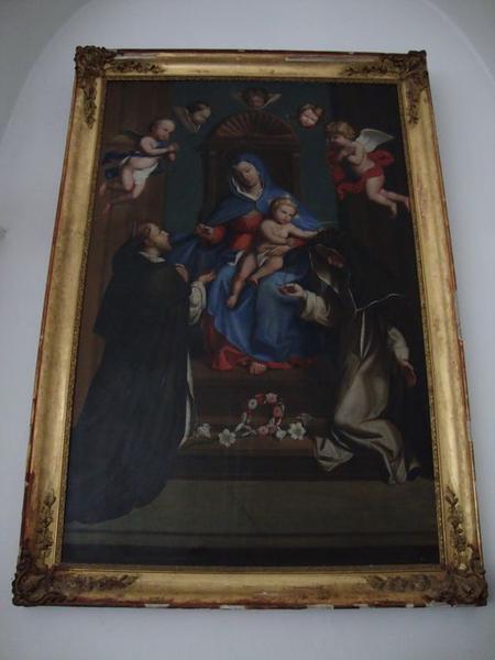 Tableau : Donation du Rosaire