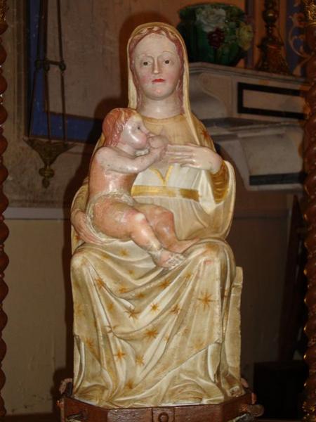 Statuette : Vierge à l'Enfant dite Madonna di u Lazio