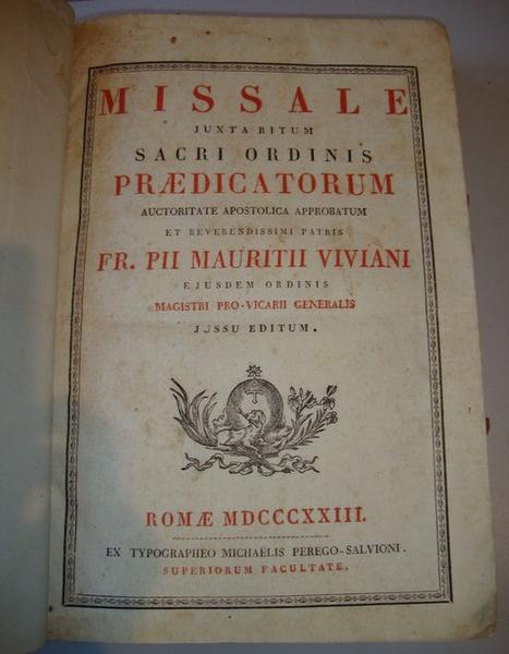 Livre : missel romain (No 2)