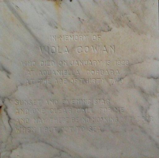 Plaque commémorative