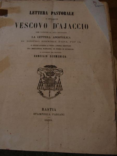 Vue d'ensemble de la page de titre.