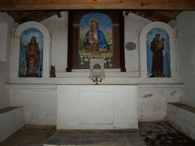 Ensemble du maître-autel de saint Antoine