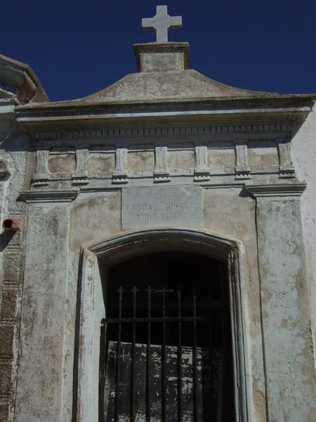 Chapelle funéraire de la famille Ghirardi Pascal et Blanc Emile