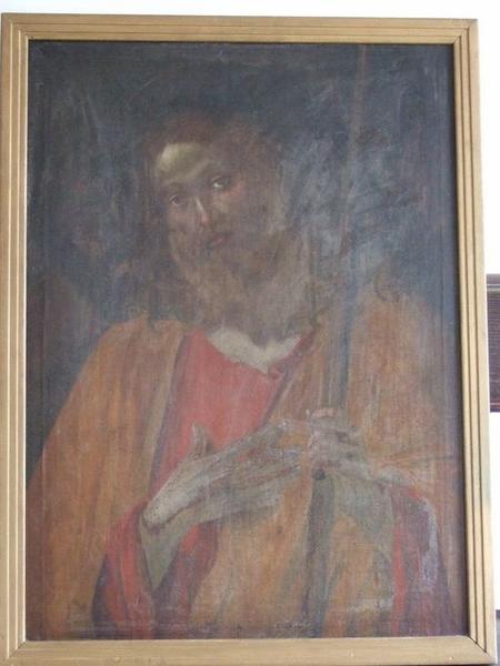 Vue d'ensemble du tableau représentant saint Jacques le Majeur.