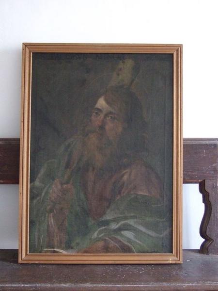 Vue d'ensemble du tableau représentant saint Jacques le Mineur.