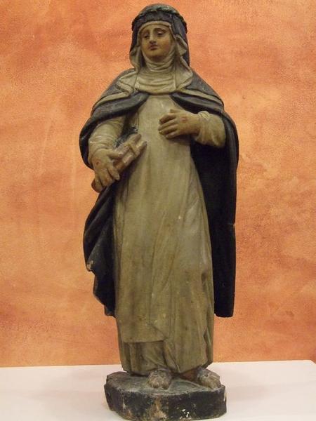 Statue (petite nature) : Sainte Catherine de Sienne