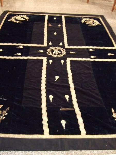 Drap mortuaire de la confrérie de pénitents saint Jean-Baptiste