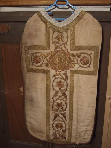 Chasuble, manipule (ornement blanc) (No 2)