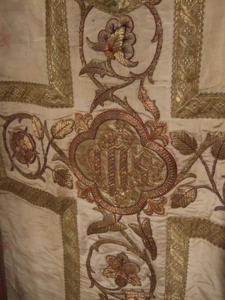 Détail : Monogramme du Christ.