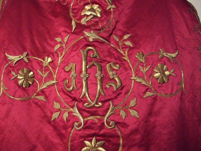 Détail : Monogramme du Christ.