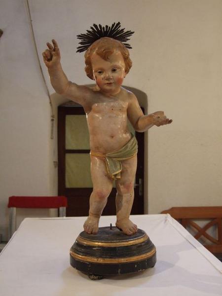 Statue (statuette) : Enfant Jésus bénissant
