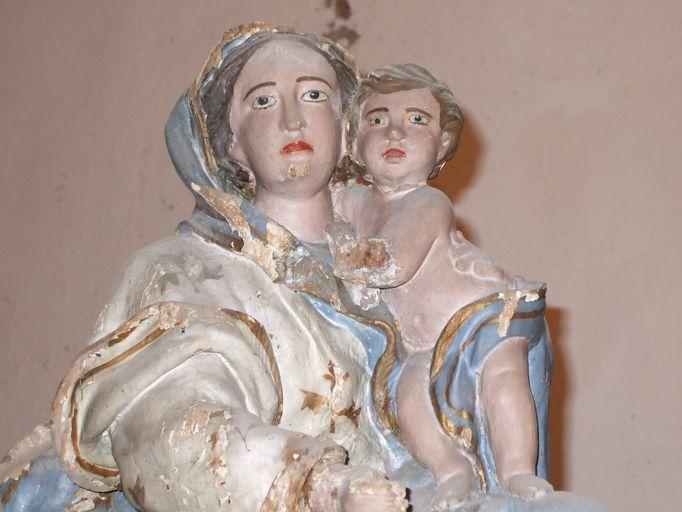 Détail : Enfant Jésus et buste de la Vierge. - © Collectivité Territoriale de Corse