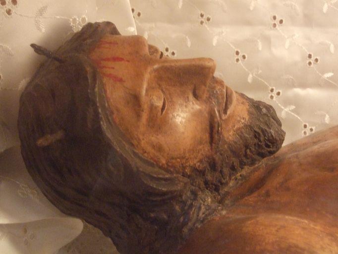 Détail : Tête du Christ. - © Collectivité Territoriale de Corse