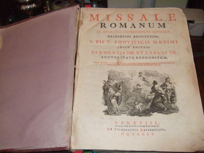 Livre : Missel romain