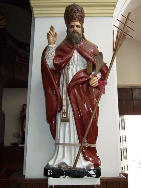 Statue (demi-nature) : Saint Sylvère