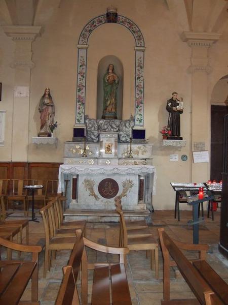 Le mobilier de l'église paroissiale Sainte-Marie-Majeure