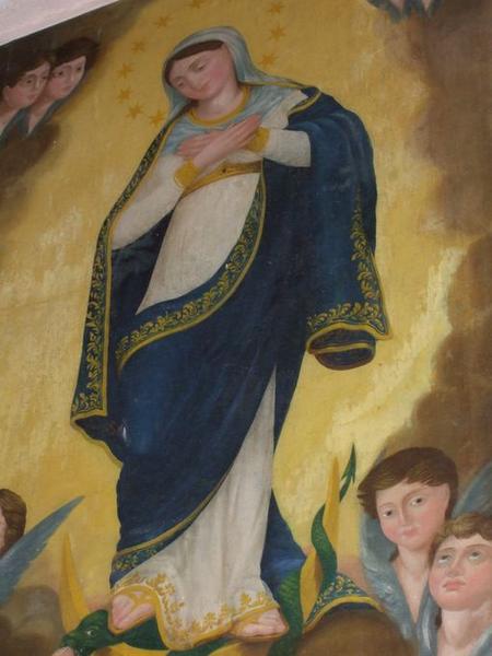 Détail : Immaculée Conception.