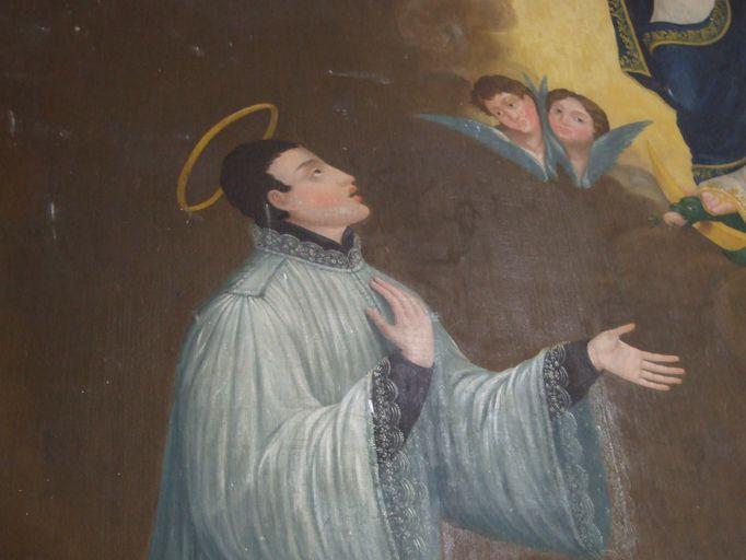 Détail : Saint Louis de Gonzague.