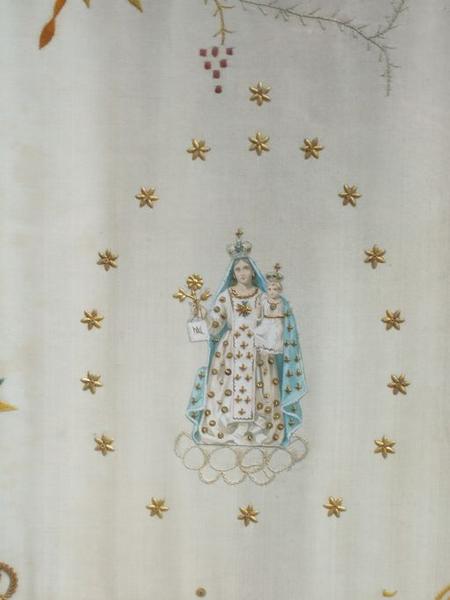 Détail : Notre-Dame du Mont-Carmel.