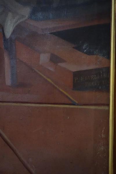 Détail de la signature.