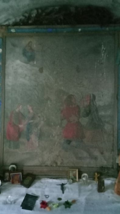 tableau : Visitation et Notre Dame des Neiges, ex voto