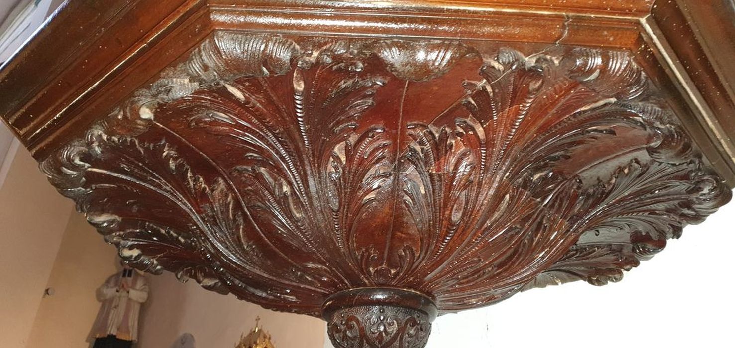chaire à prêcher, détail