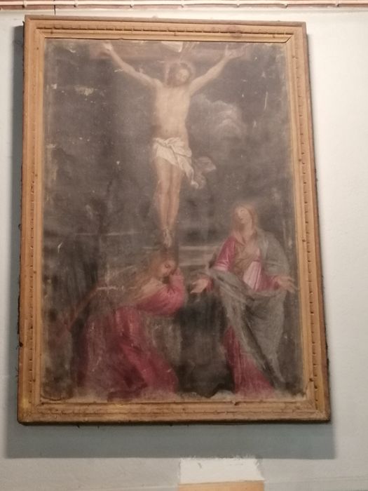 tableau : Crucifixion avec la Madeleine aux pieds de la Croix - © Ministère de la Culture (France), Collectif Objets – Tous droits réservés