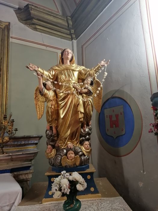 Statue de procession : Vierge en gloire