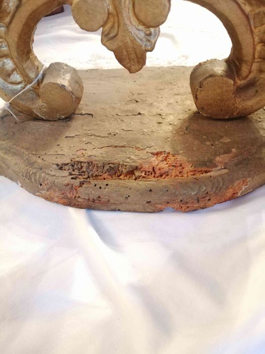 paire de reliquaires : Vraie Croix, détail