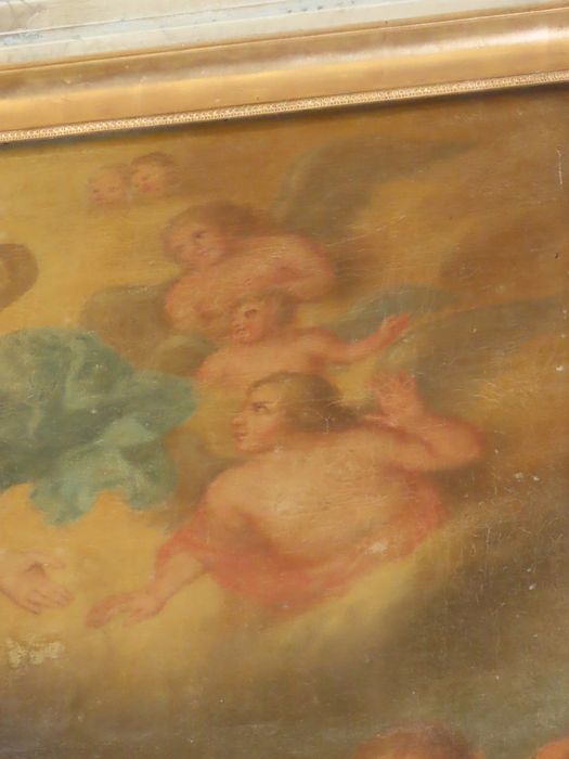 tableau : Assomption de la Vierge (l’), détail