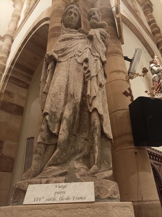 statue : Vierge à l'Enfant - © Ministère de la Culture (France), Collectif Objets – Tous droits réservés