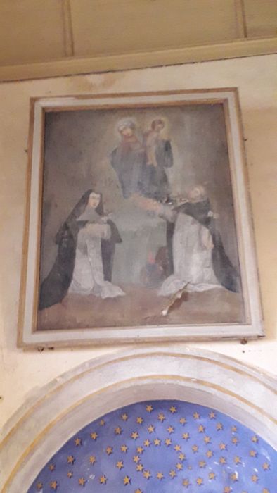 Tableau : Institution du Rosaire