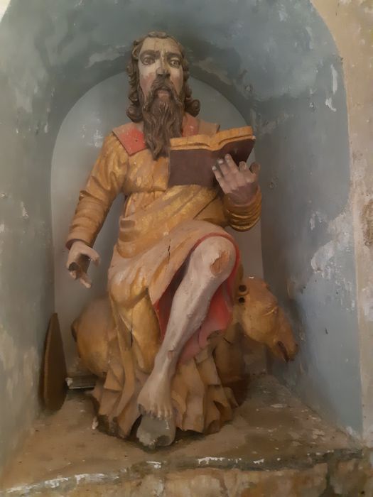 statue : saint Luc