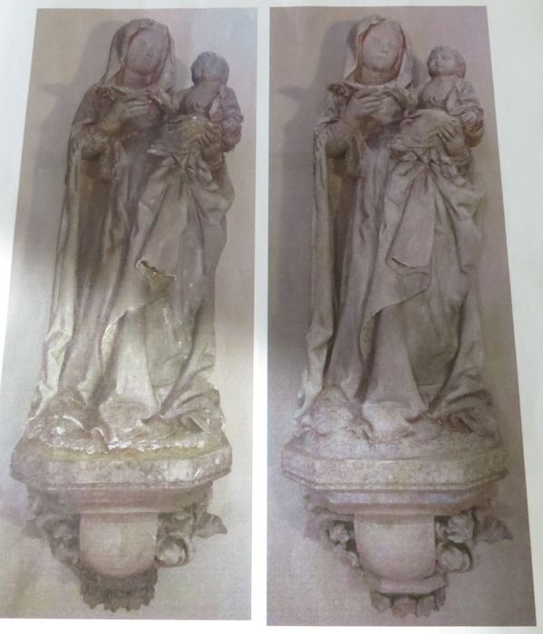 statue : Vierge à l'Enfant