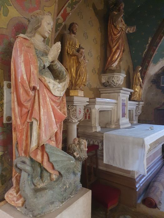 statue : Sainte Marguerite