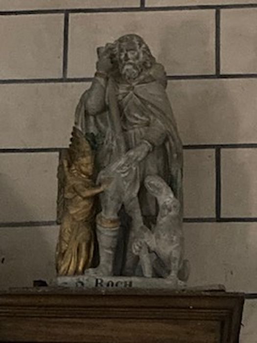 statue : saint Roch