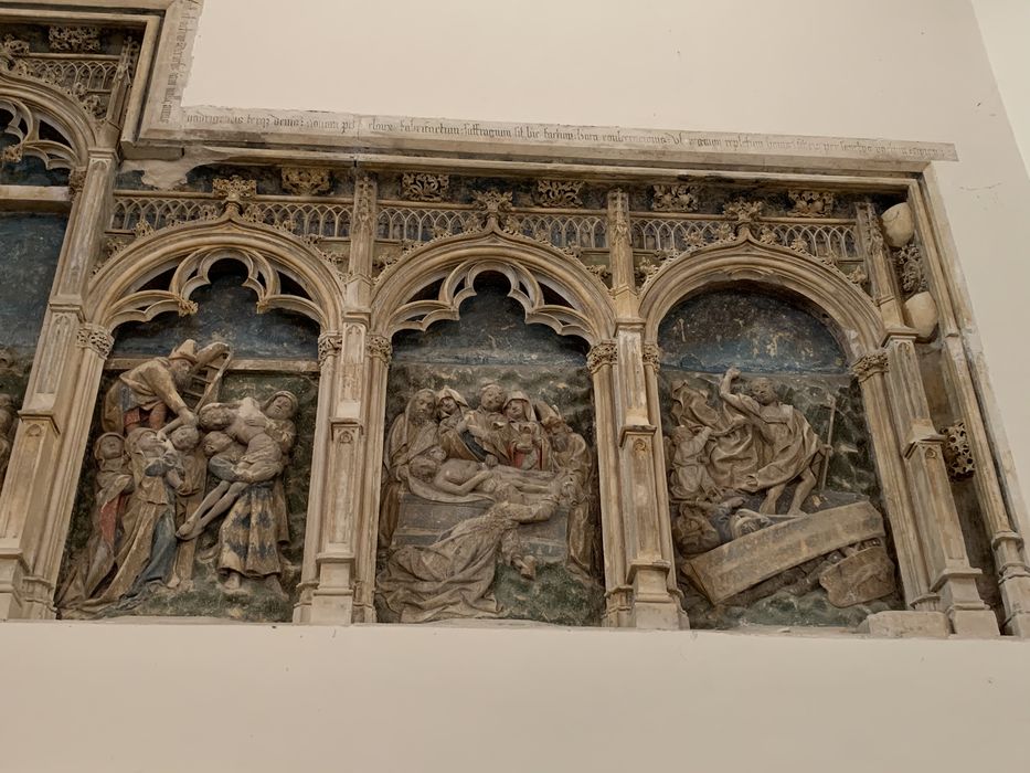 retable de la Passion, vue partielle