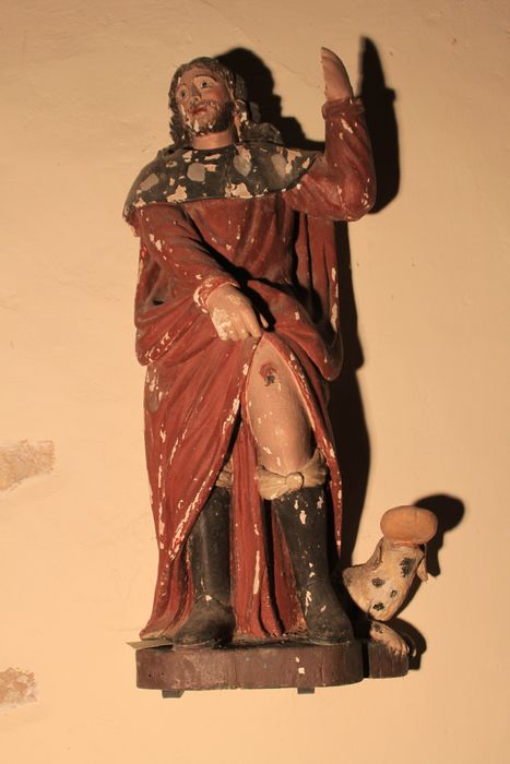 statue : Saint Roch - © Ministère de la Culture (France), Collectif Objets – Tous droits réservés